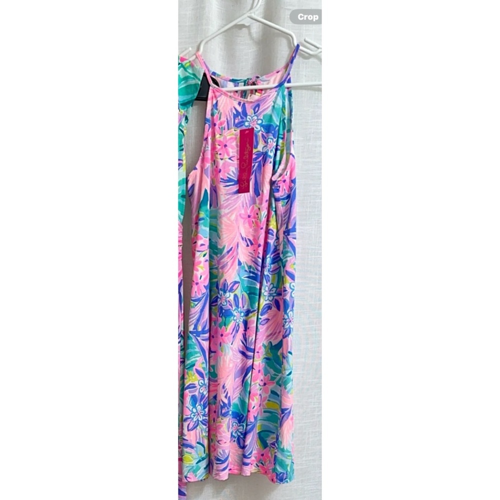 Vibrant Floral Sleeveless Dress